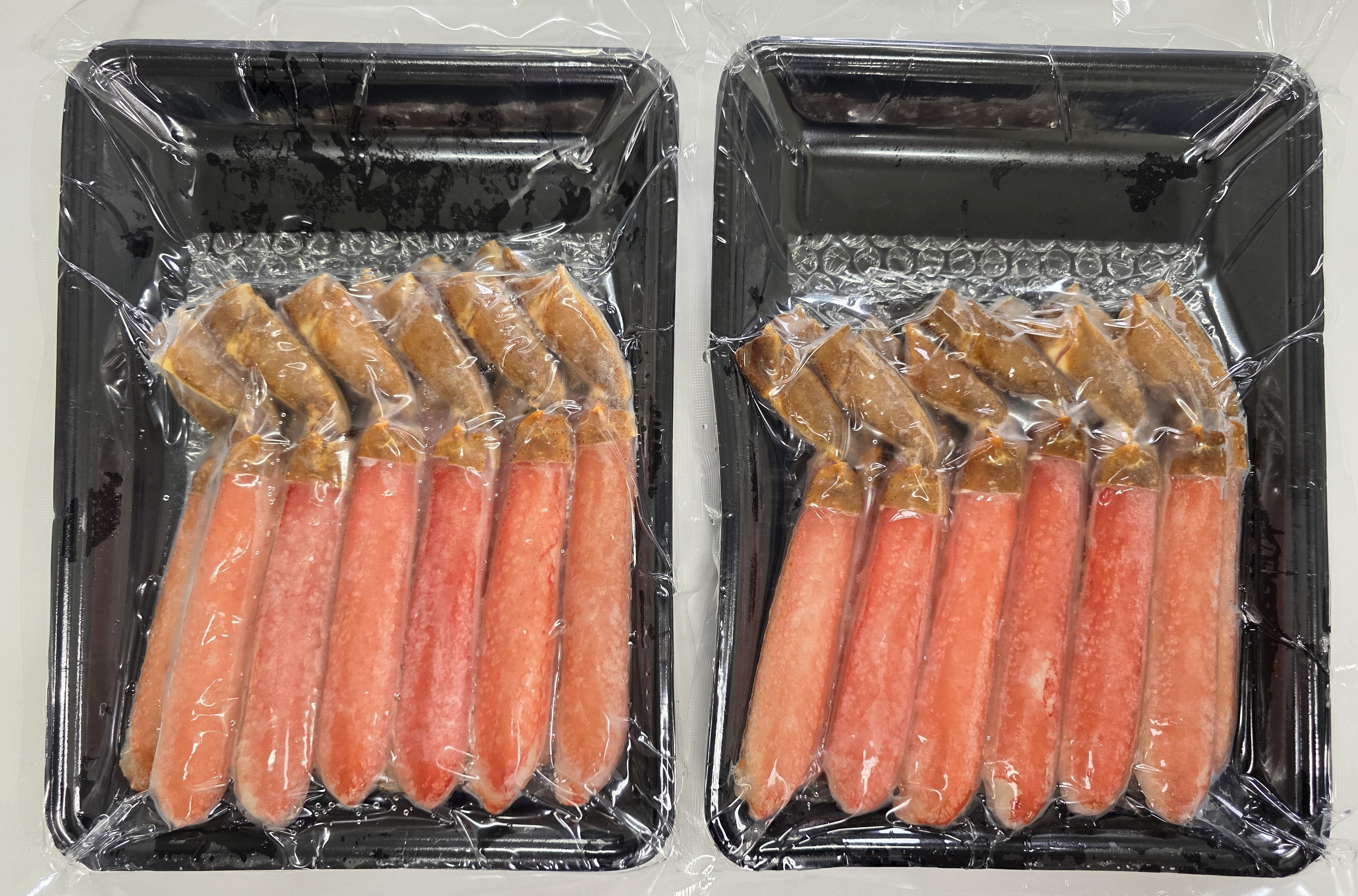 【生食可】特大・生ずわいがに脚ポーション500ｇ×2（1㎏）